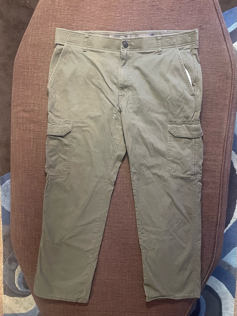 Lee Men's Olive Green Cargo Pants